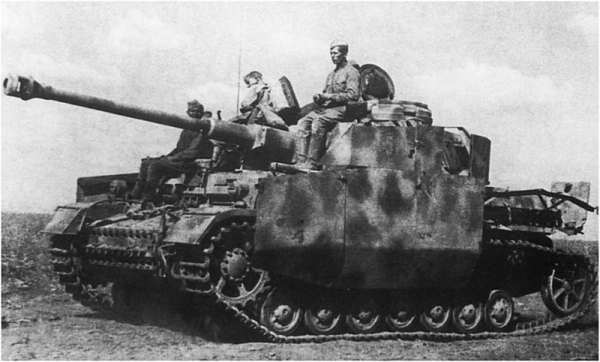 Немецкий танк PzKpfw IV Ausf. Н