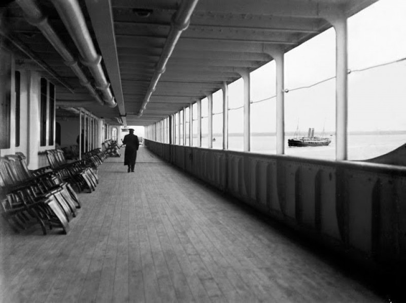 Фотографии с борта «Титаника», снятые незадолго до катастрофы