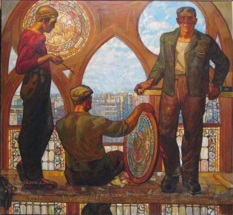 Повседневность на картинах советских художников