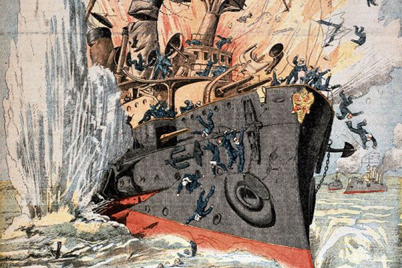 Взрыв «Петропавловска»: главная трагедия Русско-японской войны