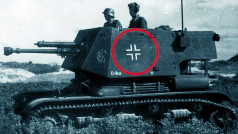 А вы знали, почему на немецкой военной технике изображается бело-черный крест?