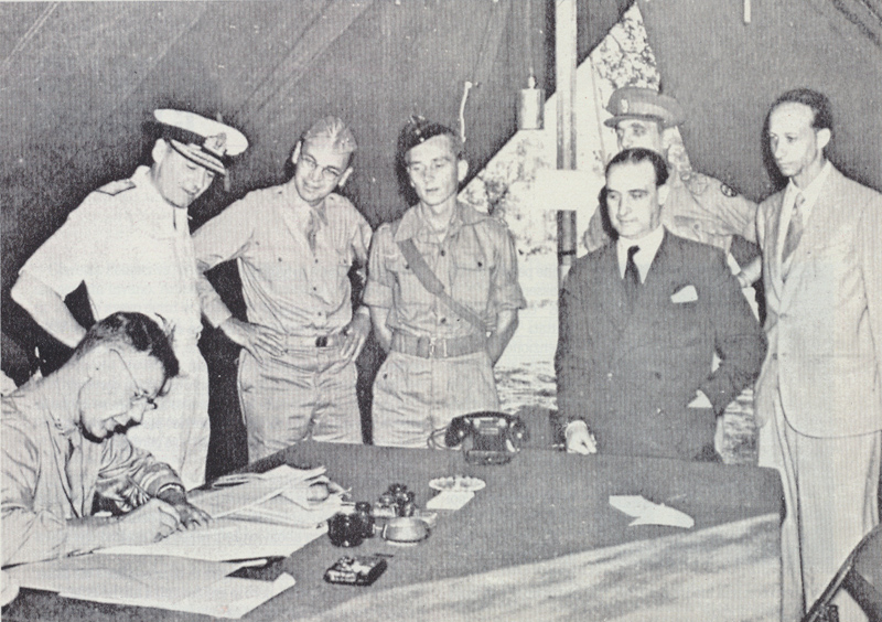 подписание акта капитуляции Италии в 1943
