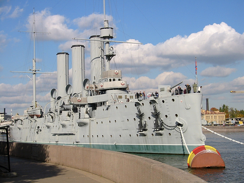 Крейсер Аврора в Санкт-Петербурге