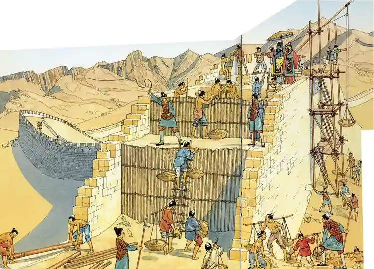 Великая Китайская стена. Начало строительства