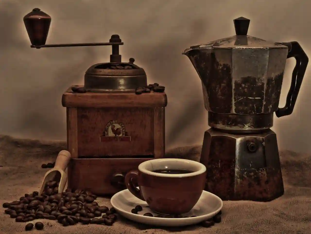 Густaв III, чай, кофе и два близнеца