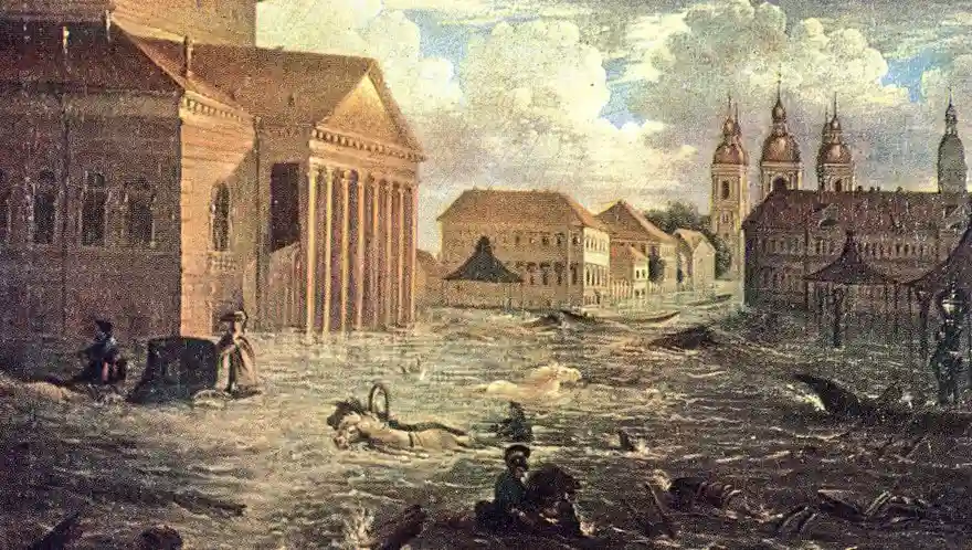 Потоп в Санкт-Петербурге в 1824 году. Катастрофа и её последствия