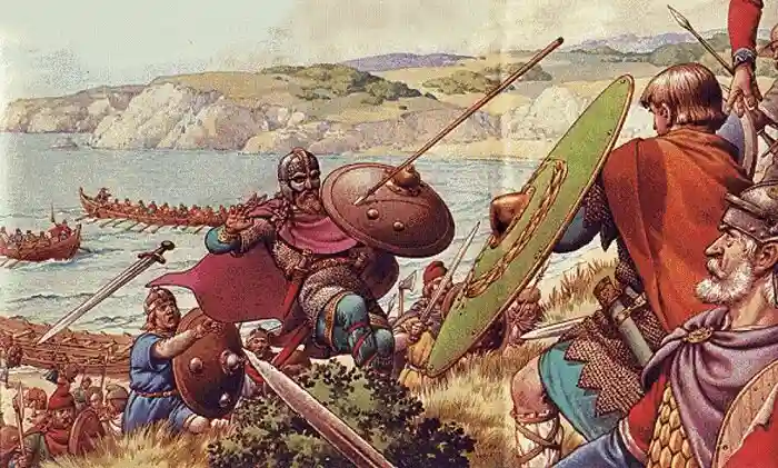 Первое нападение викингов на Англию