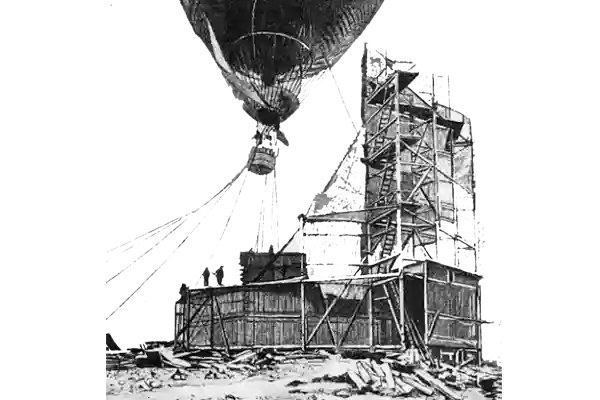 Крушение аэростата Орнен летом 1897 года