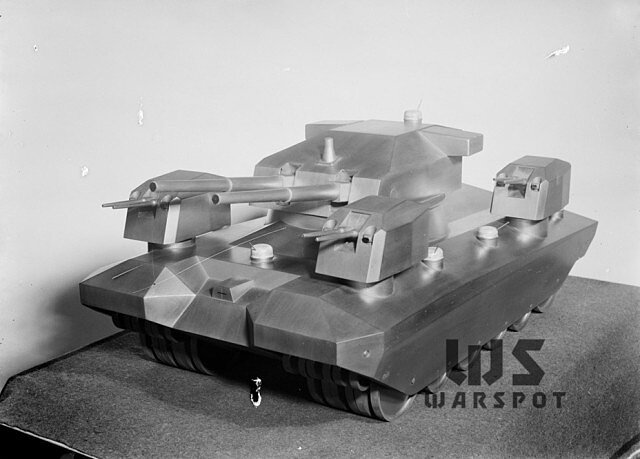 Пятибашенный вариант сверхтяжёлого танка