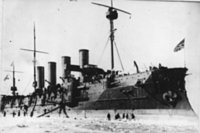 «Громобой» — броненосный крейсер Российского флота, принимавший участие в Русско-японской (в...