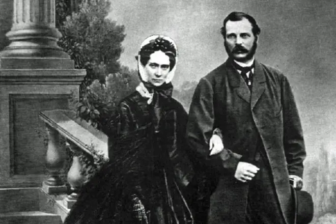Александр Второй с женой Александр Второй с женой Марией Александровной